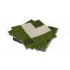 Pack 50 servilletas. Mod Paisley. Fibra Bambú 100% Biodegradable