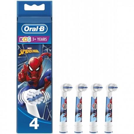 BRAUN Oral-B Kids Cabezales de recambio de Spiderman