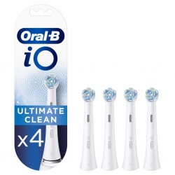 BRAUN Oral-B iO Ultimate Clean 4 recambios blanco
